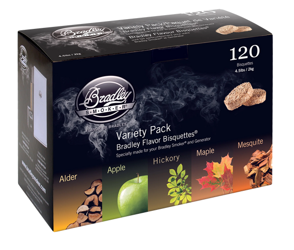 Flavor Bisquettes for Bradley Electric Grill and Smoker