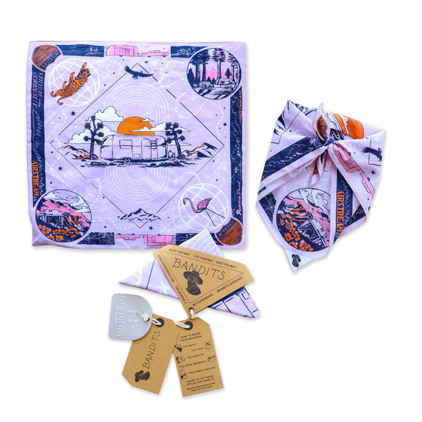 Airstream "Venture with Curiosity" Bandana by Bandits