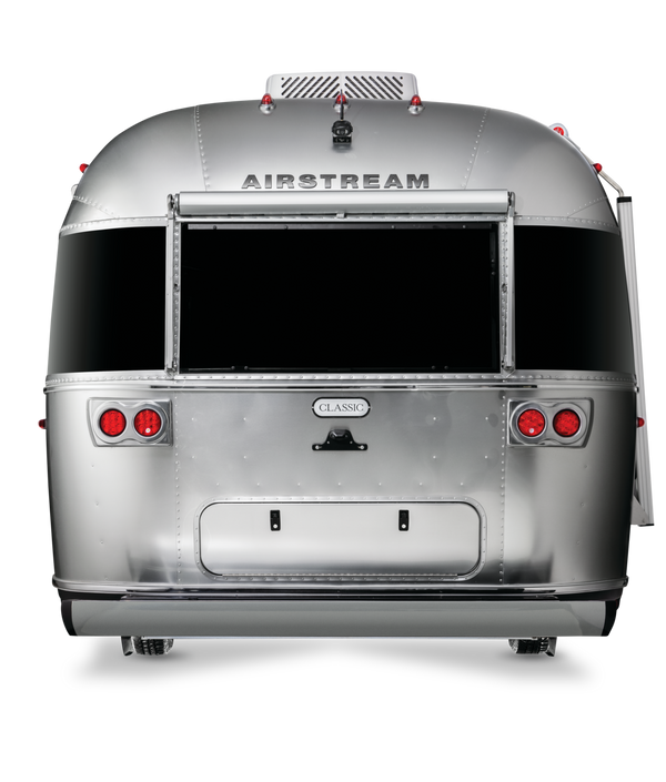 Classic rear travel trailer
