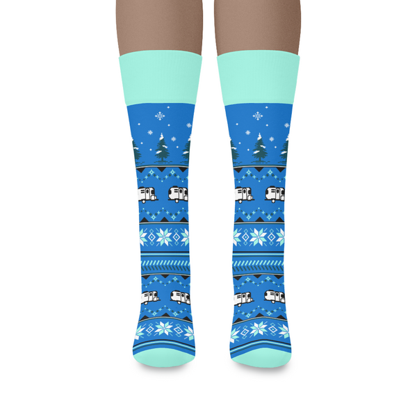 Airstream Winter Wonderland Socks