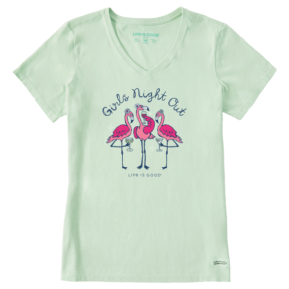 Flamingo Girls Night Out Crusher Women's T-Shirt by Life is Good®