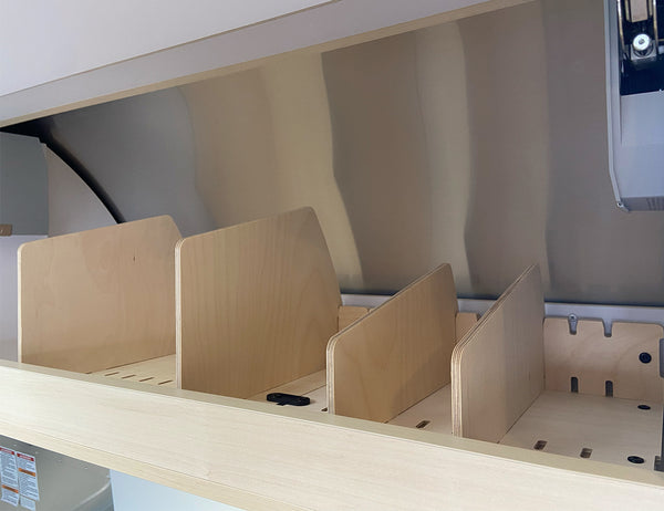 Airstream Roof Locker Organization by Airworthy Equipment Company