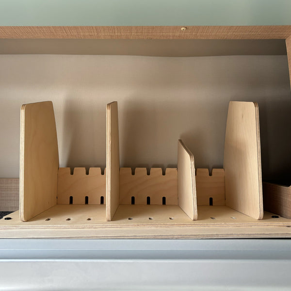 Airstream Touring Coach Roof Locker Organization by Airworthy Equipment Company