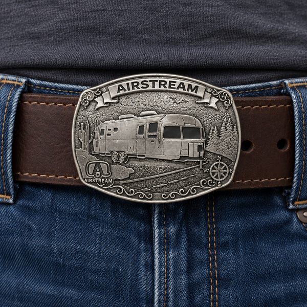 Airstream Western Belt Buckle