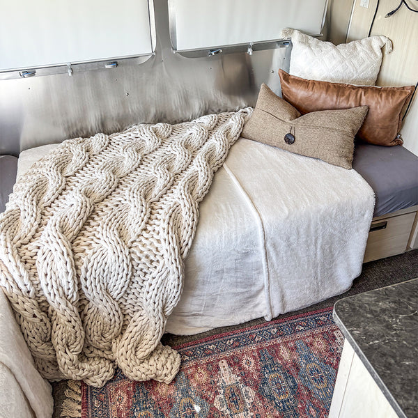 Airstream Dinette Fitted Sheets for Sport Travel Trailers