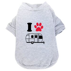 Airstream I Love Airstream Pet Shirt for Dogs