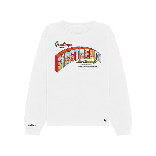 Airstream Dreamer Greetings From Long Sleeve Tee