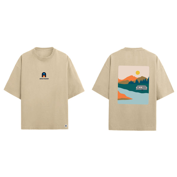 Airstream Dreamer Landscape Back T-Shirt