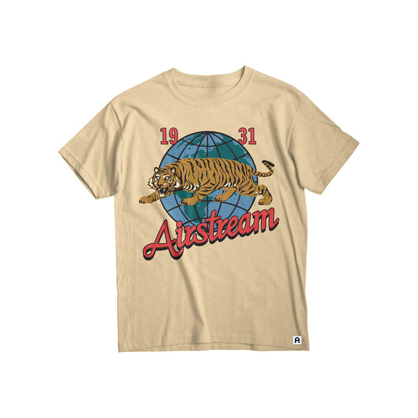 Airstream Dreamer Rhinestone Tiger T-Shirt