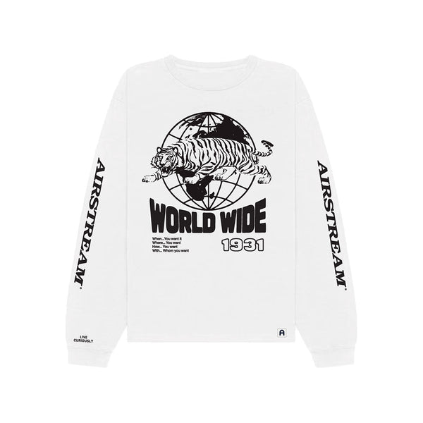 Airstream Dreamer World Wide Long Sleeve Tee