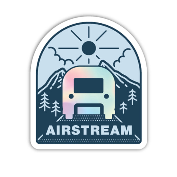 Airstream Travel Trailer Holographic Stickers