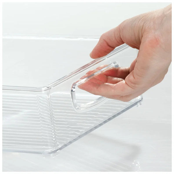 Stackable Storage Bin, 10 x 8 x 3