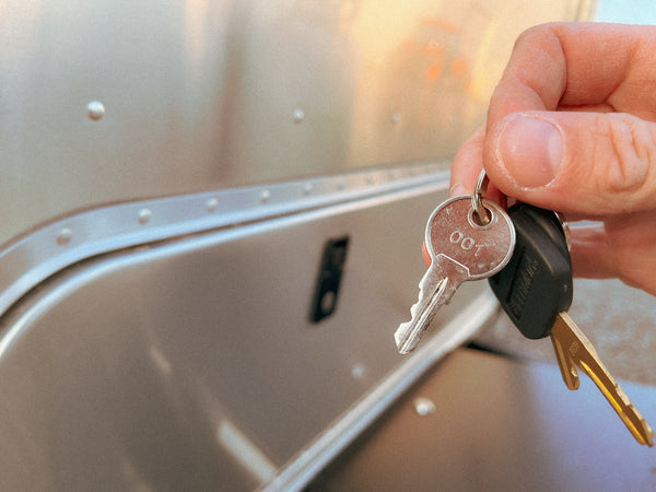 Airstream Compartment Door Pre-Cut Key