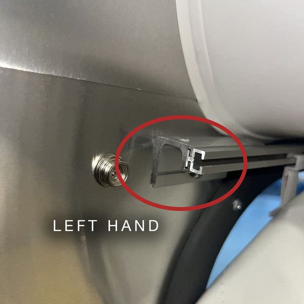 Airstream Curtain Track End Cap | Part # 200784, 200785