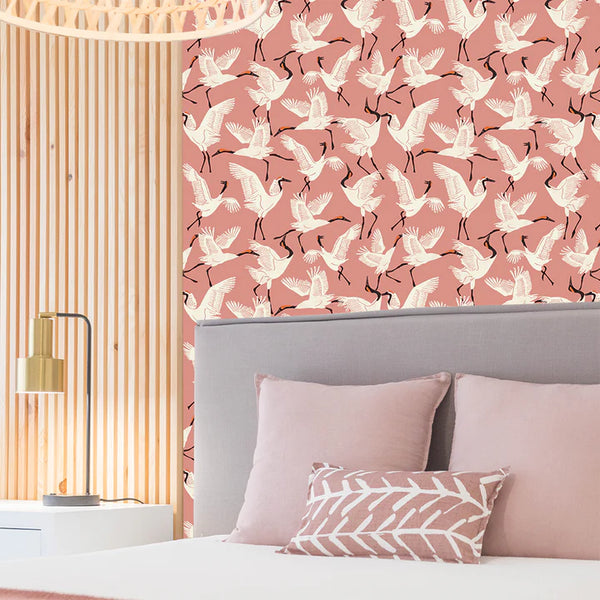 Peel + Stick Removable Wallpaper: Pink Tones