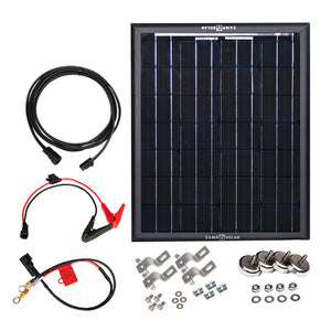 OBSIDIAN® SERIES 25 Watt Trickle Charge Solar Panel Kit by Zamp Solar