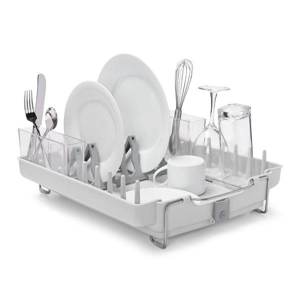 oxo airstream foldaway dish rack_1g