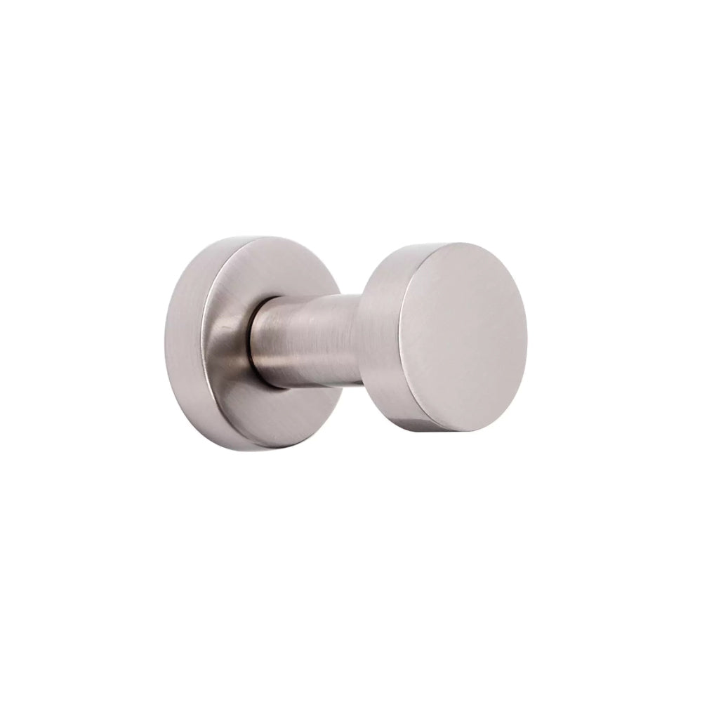 chrome knob coat hanger