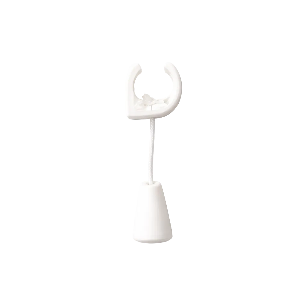 white shade toggle