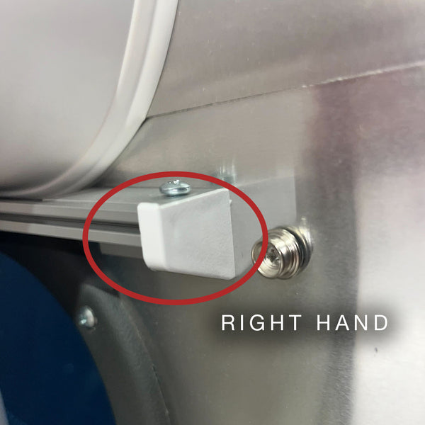 Airstream Curtain Track End Cap | Part # 200784, 200785