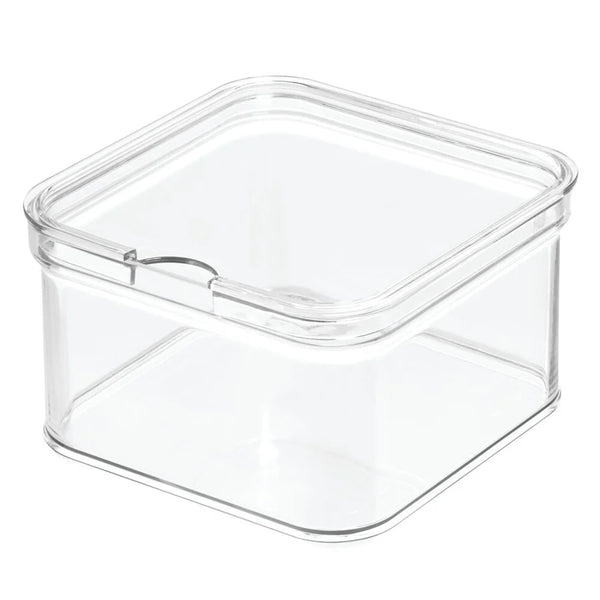 Stackable Storage Fridge Bin, 6 x 6 x 4