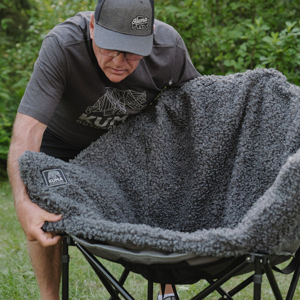 Teddy Bear Camp Chair Cover by KUMA