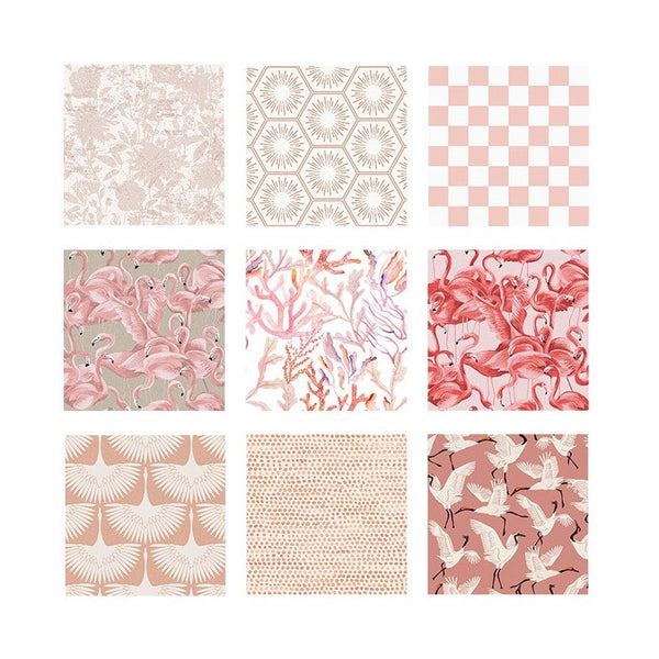 Peel + Stick Removable Wallpaper: Pink Tones