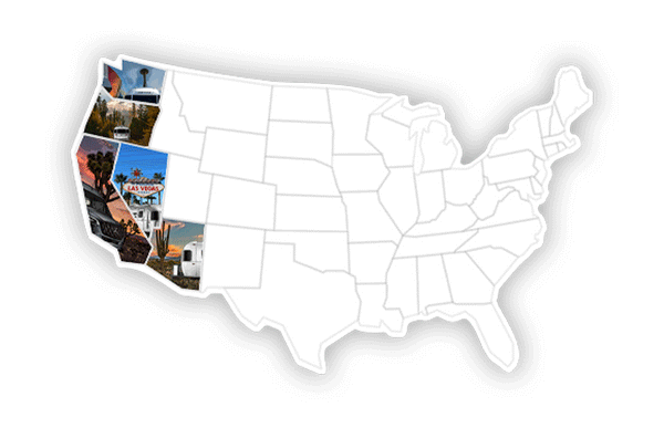 Airstream USA Adventure Map