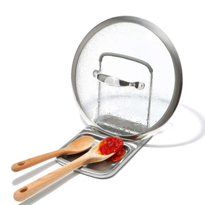 Stainless Steel Spoon Rest with Lid Holder by OXO