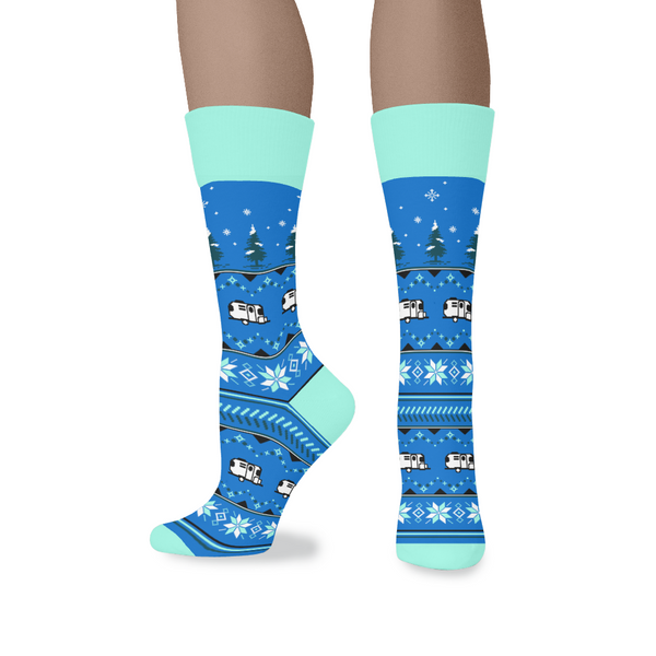 Airstream Winter Wonderland Socks