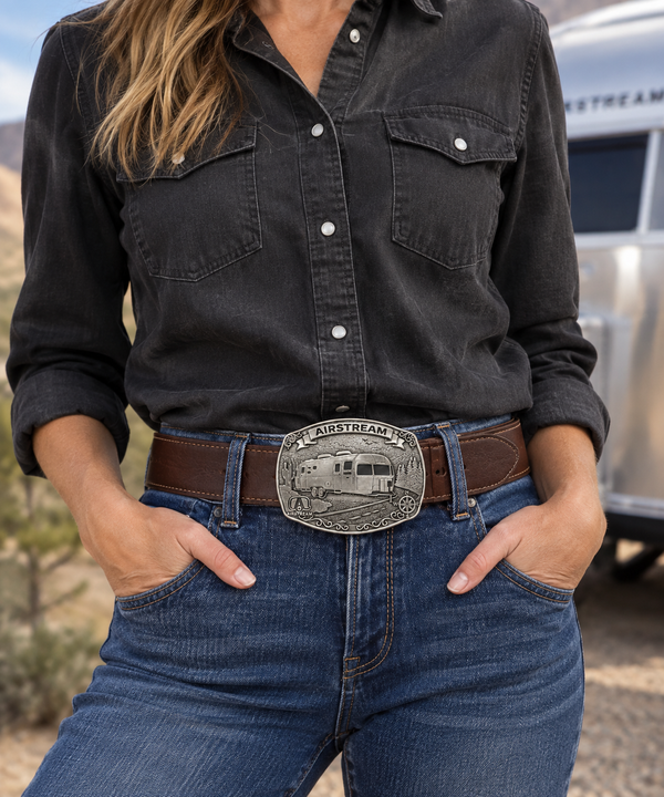 Airstream Western Belt Buckle